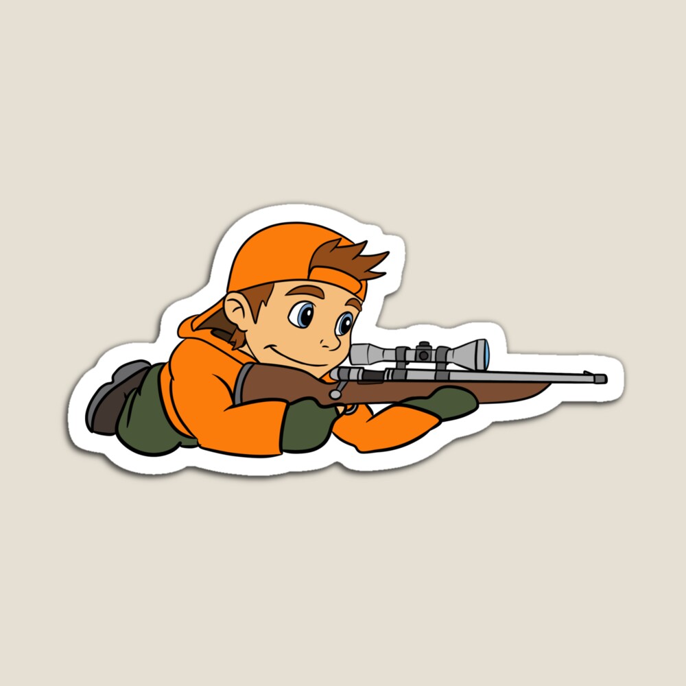 The Hunting Tales: Bear Hunt, Scout takes aim! sticker