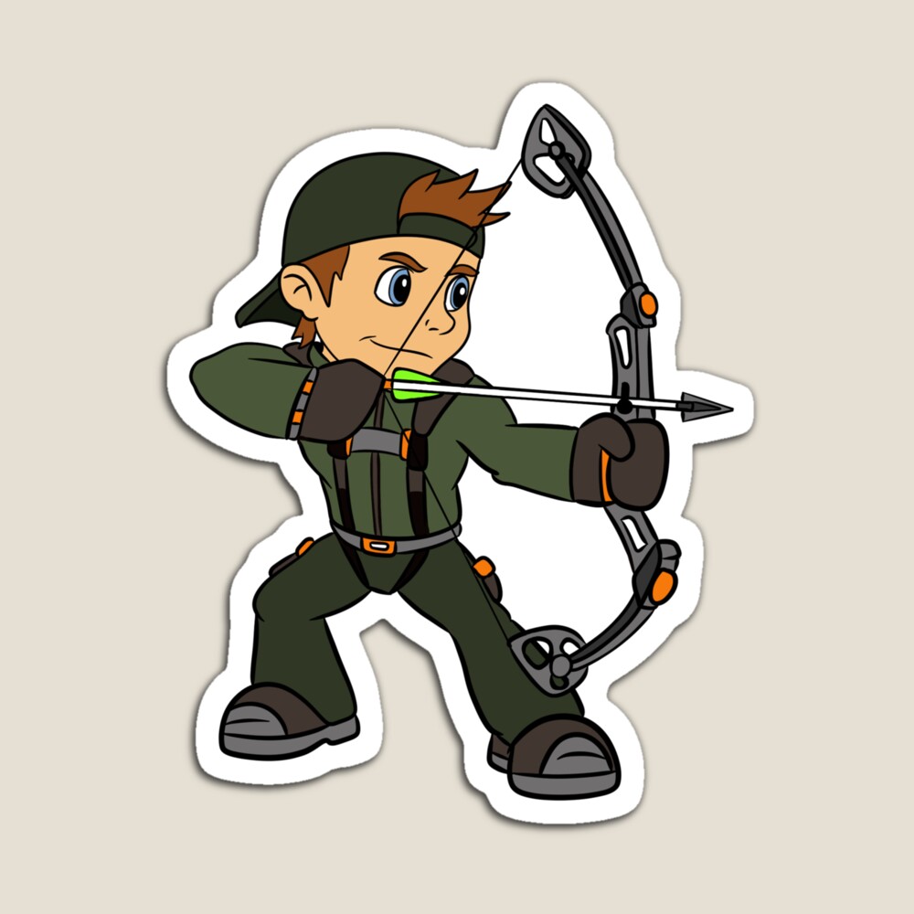 The Hunting Tales Scout full draw sticker.