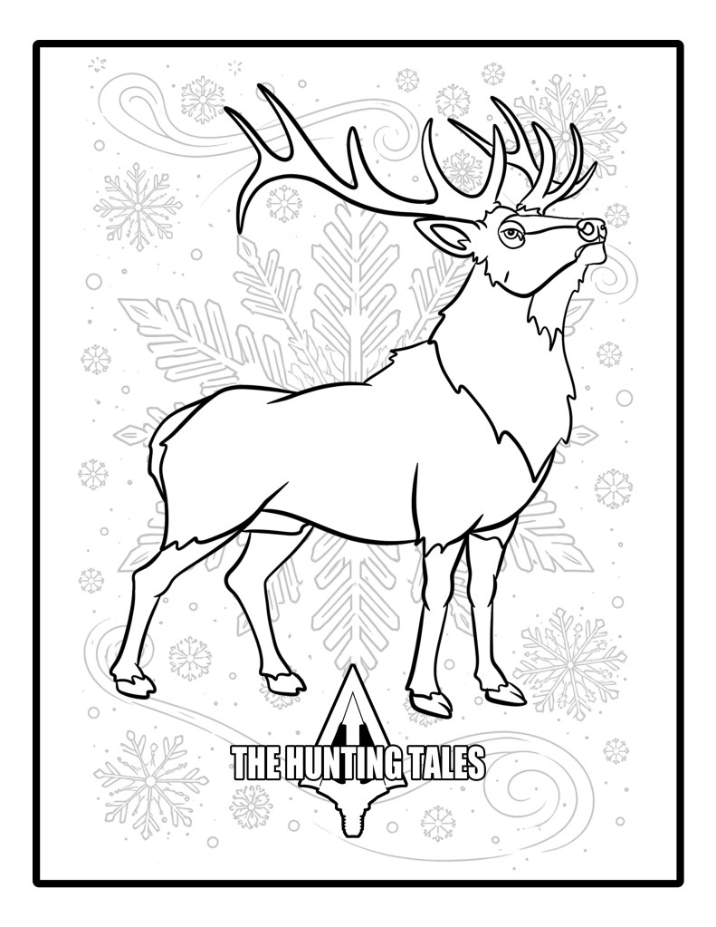 The Hunting Tales Winter Elk